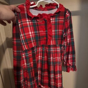 New Caden Lane holiday print night gown 4T